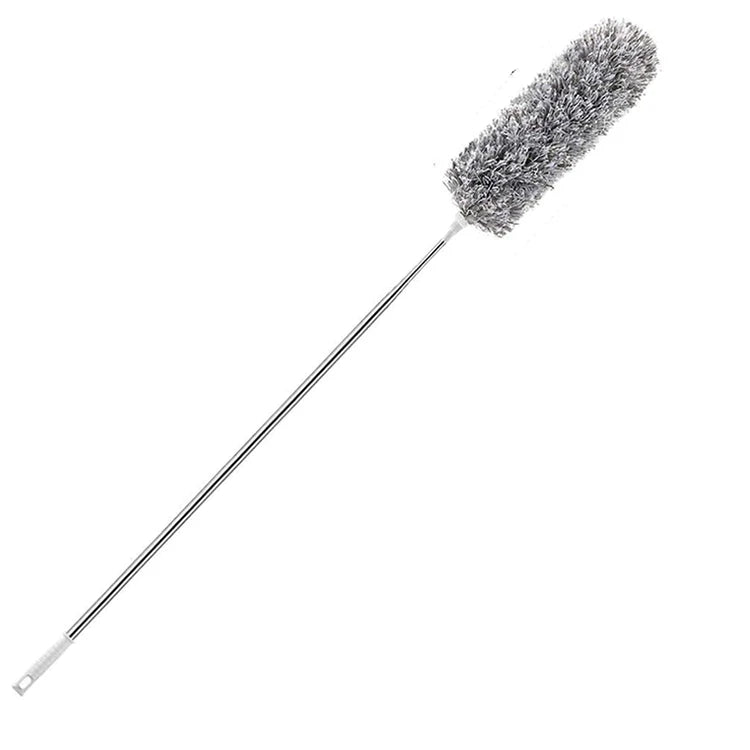 2.8m Long Telescopic Extendable Handle Room Cleaning Dust Brush Detachable Washable Microfiber Dusters Clean Fluffy Duster