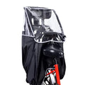 Bicycle Rain Cover for Child Rear Seat Bike Seat Canopy Rain Cover with Transparent Window