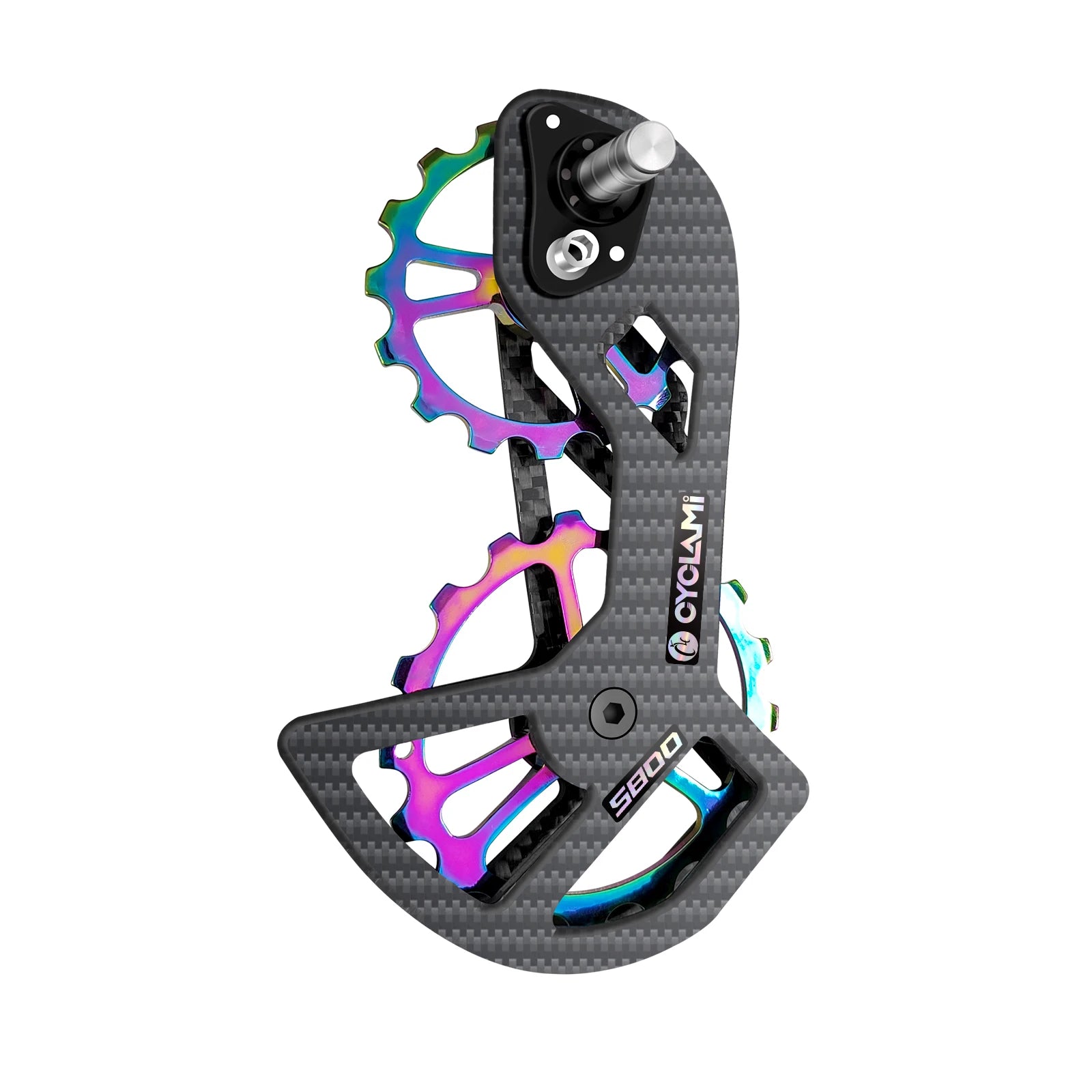 CYCLAMI New Derailleur Carbon Cage Ceramic Beraing Jockey Wheel Oversized Pulley