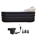 Update Big Size Plastic Adult Bath Tub Hot Tub Portable Plastic Bathtub for Adult