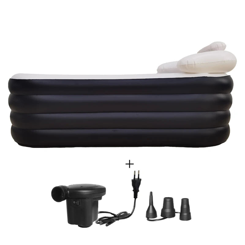 Update Big Size Plastic Adult Bath Tub Hot Tub Portable Plastic Bathtub for Adult