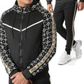 Yali Custom Men Jogging Sportswear Tracksuit Luxury Digital Printed 2 Piece Unisex Fleece Sweatsuits