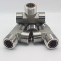High Quality Factory ORFS Male Tee Parker JLO JMLO Union Tee Oring Face Seal Flare AF Carbon Steel Tee Fittings
