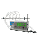 Diaphragm Type Electricity Powered Factory Wholesale Stainless Steel 6-Head Liquid Water Filling Machine for Industrial Use