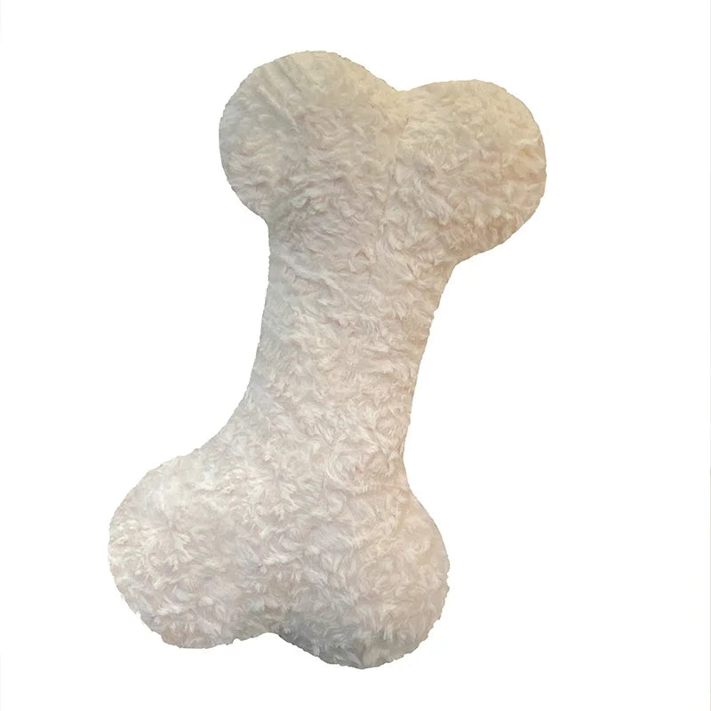 Super Soft Stuffed Bone Plush Toy Adorable Bone Plush Toy Cozy Bone Shape Pillow Sofa Decor