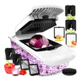 Amazo Top Seller New Arrival Multifunctional 18 in 1 Vegetable Chopper Onion Cutter Potato Peeler Kitchen Fruits Slicer Cutter