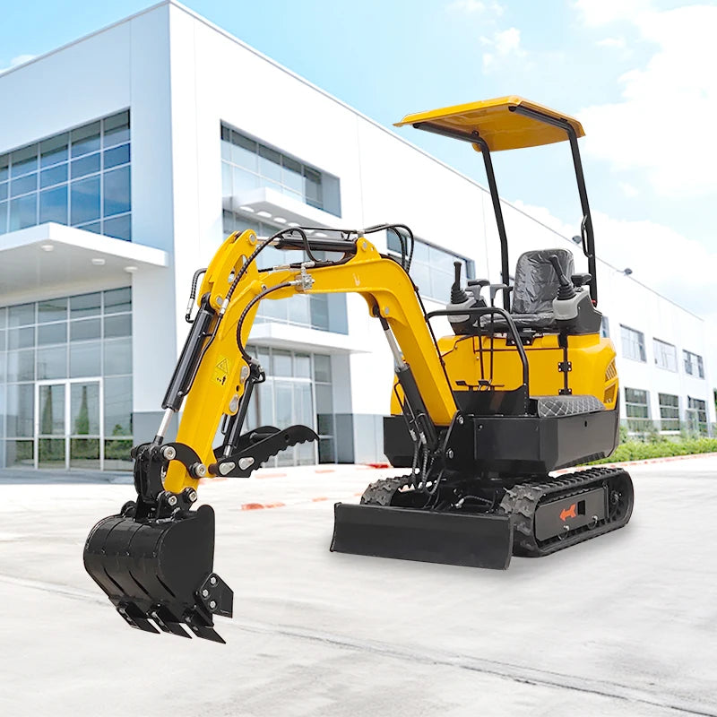 Spot Fast Delivery Cheap Chinese Hydraulic Mini Crawler Excavator 0.8-1.2 Ton Diesel Engine Changjiang High Efficiency