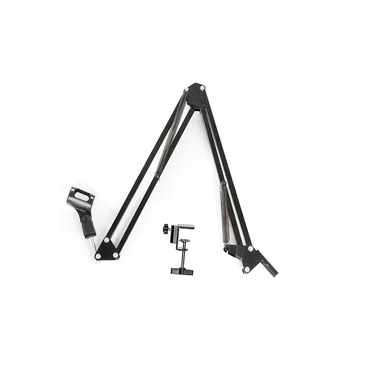 Popular Custom Desktop Manufacturer Dropshipping Flexible Metal Spring Microphone Stand