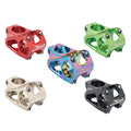 OEM Electroplated Colorful Mtb Stem 31.8*45MM Bicycle Short  Hollow Light Bicycle Aluminum Alloy  Stem