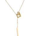 2023 Stainless Steel Jewelry Necklace Geometric Irregular Pendant Necklace for Women