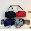 New Design Short Trip Nylon Zipper Duffle Bag 50x22x27CM Unisex Fashionable Young Trendy Yoga Gym