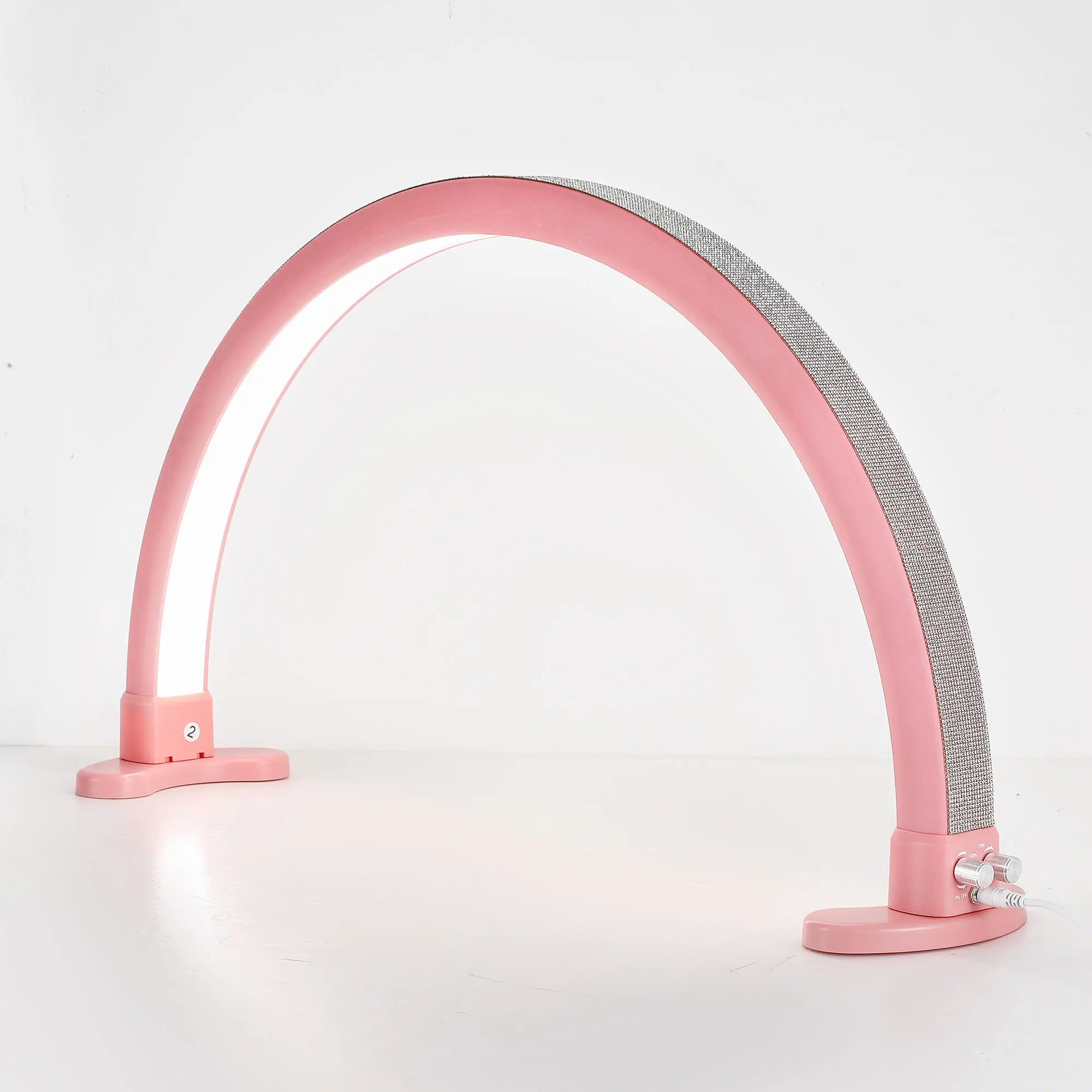 Half Moon Lamp Arc Led Table Nail Lighting Lamp 48w Dimmable Half Moon Light for Salon Nail Tattoo Beauty Equipment