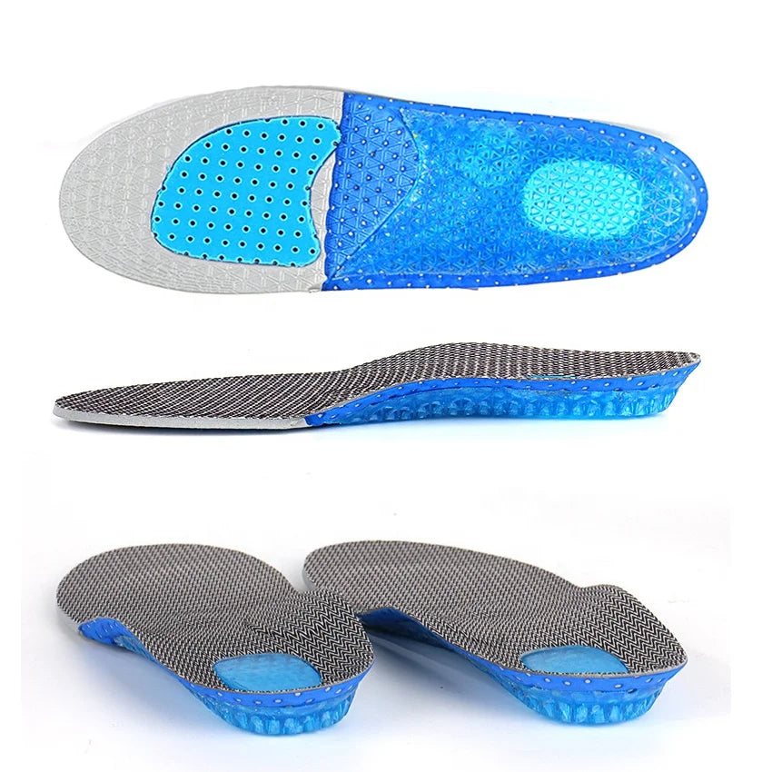 Orthopedic Insoles for Shoes Plantar Fasciitis Orthotic Insoles Soft Arch Support Inserts Men Women Flat Feet Free Size HA00003