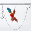 Wholesale Stocked Fly Strong Bracelet Birds Leg Rings with Chain Set