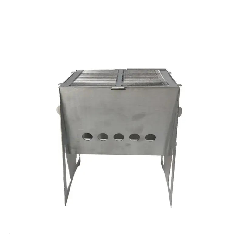Lightweight Stainless Steel Small Pellet BBQ Grill Portable Wood Stove