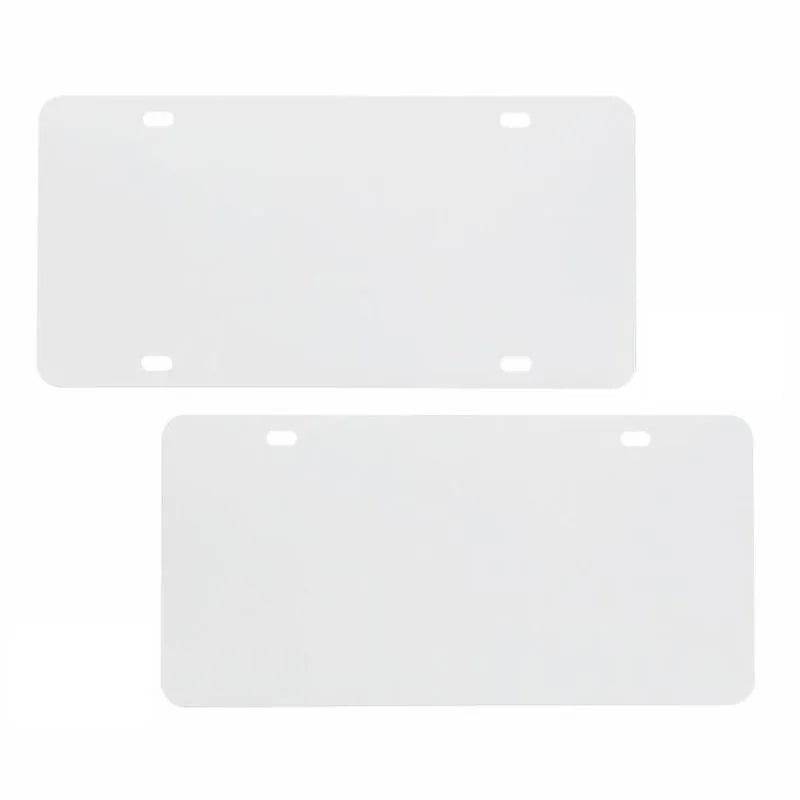 RubySub 1MM Aluminium Custom Sublimation License Plates Blank