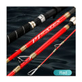 Best 2 Sections Red Carbon Slow Shaking Iron Plate Ultra Light China Fishing Rod