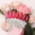 Hema-free Medium Consistency Self-Leveling Rubber Base Nail Gel Rose Latte Hard Rubber Base Coat Private Label