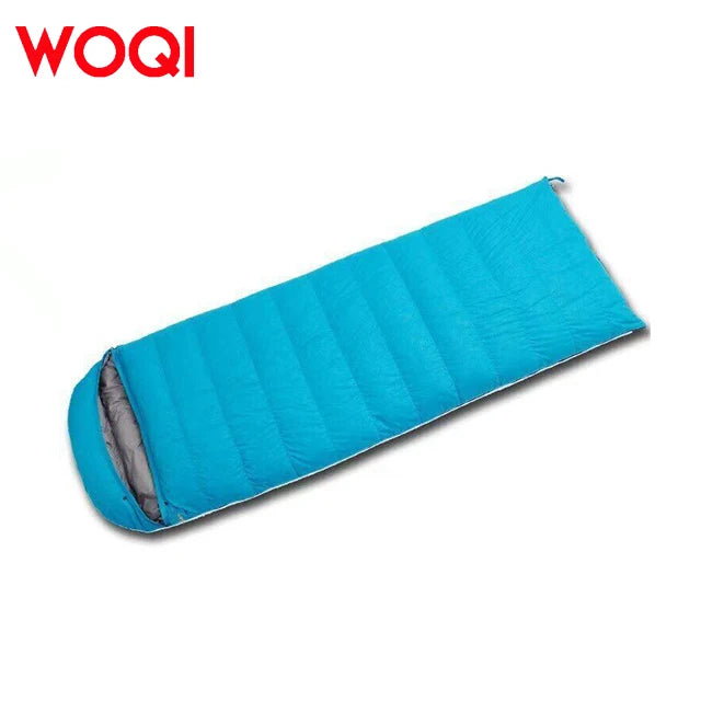 For WOQI Customizable Logo Summer Outdoor Camping Travel Envelope Sleeping Factory Direct Sales for Adults Mountaineering