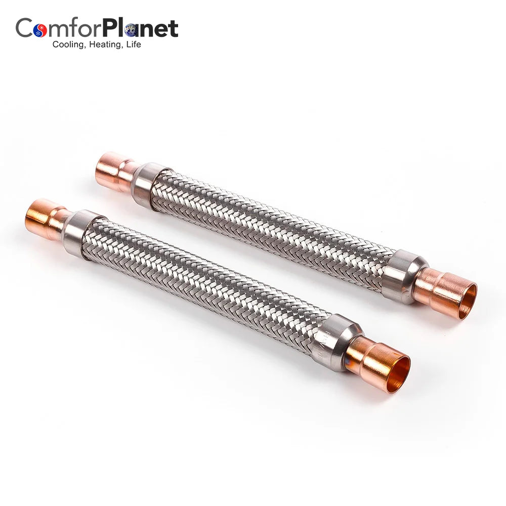 China Factory Price Refrigeration Parts Flexible Copper Pipe Vibration Absorber Tube for Compressor