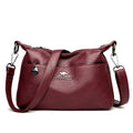 Hot Sale Ladies Designer Hand Bag Shoulder Tote Zipper Purse Luxury Pu Leather Satchel Crossbody Bag Newest Bags Women Handbags