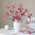 Factory Wholesale New Fashion Artificial butterfly Branch Simulation Romantic Wedding Home Decor Photographic Background Props