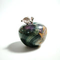 DIY Fast Shipping Christmas Eve Gift Fluorite Crystal Applesdecor for Craft Gift