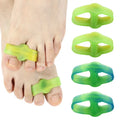 Colorful Orthopedic Toe Bunion Correction Spacer for Hallux Valgus Correction Toe Separator Pain Relief Suitable for Men & Women