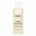 Private Label Vegan Soothing Rice Milk Moisturizing Toner with Vegan Rice Milk and Aqua Ceramide Suitable for All Age & Genders