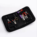8pcs Stainless Steel Jewelry Making Tools Set Round Nose Plier Scissor Tweezers Beading Tool Kit for DIY for Crafting Equipment
