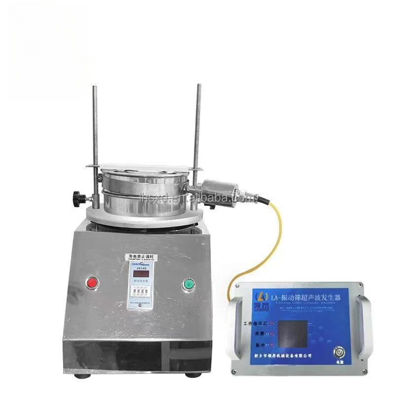 Stainless Steel  Ultrasonic Vibration Screening Machine Test Sieve Shaker with Ultrasound System