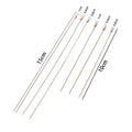 Hard Steel Wire Long Pole Fishing Swivel Stainless Steel Barrel Rolling Connector Fishing Accessories Tackle