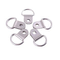 Custom Made Stainless Steel 304 Metal Picture Hanger Hook with D Ring Photo Frame Hook Hanger