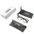Eco-friendly Microfiber Sunglass Pouch Bag Storage PU Eyeglasses Packing Box Eyewear Paper Package Set Accessories Glasses Case