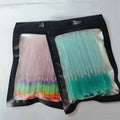 Private Label 50pcs Colorful Spoolies Disposable Spiral Makeup Lash Cleansing Eyelash Mascara Wands Brush Lashes Extensions