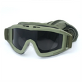 Tactical Goggles 3 Lens Windproof Dustproof Motorcycle Cycling Glasses CS Paintball Safety Goggles