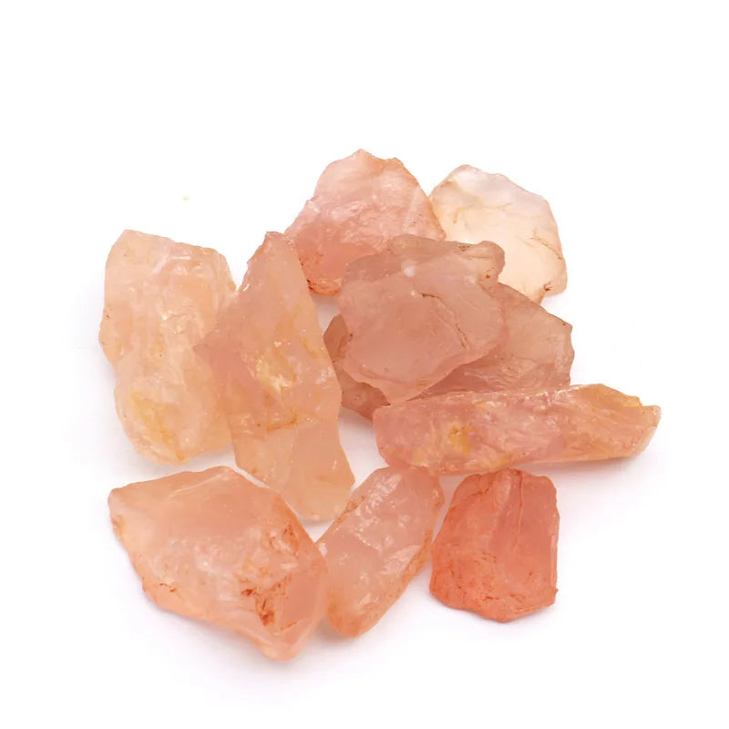 Hot Sales Natural Rose Quartz Raw Healing Stone Rose Quartz Rough for Home Decoration