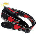 Guitar Strap Jacquard Webbing Embroidered Direct Sales Guitar Strap
