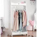 New Design Living Room Bedroom White Multifunctional KIDS Creative Clothes Storage Floor Simple Coat Rack