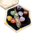 Natural Crystal Healing Stone Folk Crafts Seven Chakra Energy Stone  for Meditation