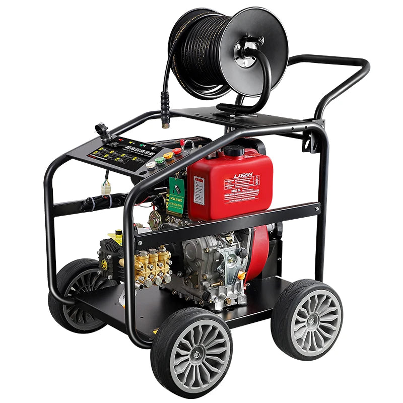250Bar 3600PSI 10HP Diesel High Pressure With Reel Washer or Car Washer Cleaning