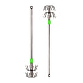 Stainless Steel Double Layers Umbrella Hook Squid Cuttlefish Octopus Fishing Jig Hooks
