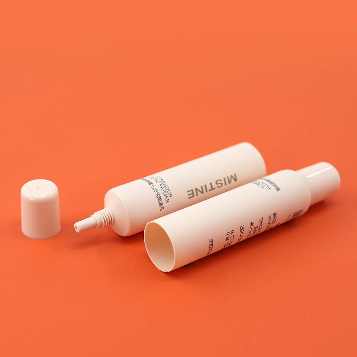 Factory Customized Printing Empty Hose Plastic Sunscreen Lotion Cosmetics Packaging Tube Long Pointed Tube Manufacturer