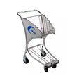 4 Casters Steel Duty Free Airside Airport Shopping Cart Trolley
