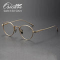 Luxury Brand Designer Titanbrille Academy Optical Sight Titanio Optics GM Eye Glasses Men Eyewear Titanium Eyeglasses Frames