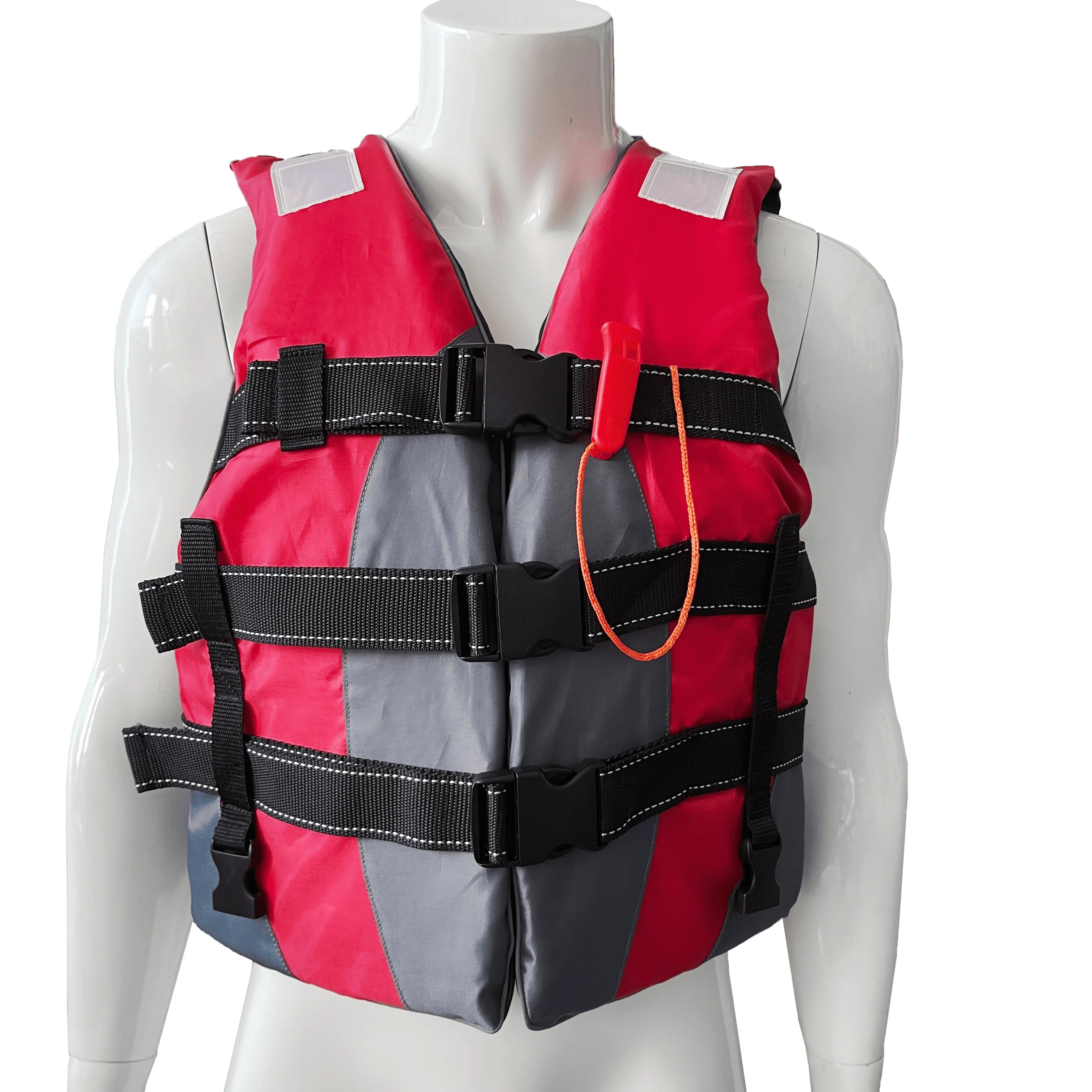 NiuFuRui Brand New Design EPE Foam Oxford at Least 75N Swimming Life Jackets Adults Vests