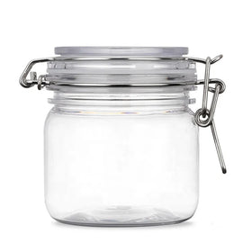 280ml Buckle Airtight Jar Small Round Storage Bottle Dry Fruit and Multigrain Airtight Bottle