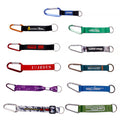 Hot Sell Wholesale Custom logo Short Lanyards Straps  Wrist Strap Lanyard Keychain with Custom Carabiner Hook