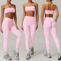 Yoga Clothing Manufacturers Yoga Set Quick Dry Gym Bra Tight Leggings Set for Women Workout Activewear Custom Gym Fitness Set
