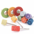 Clearance Sale Special Stainless Steel Metal Polishing Straight Grinder Handle Fiber Nylon Grinding Head OEM Customizable Size